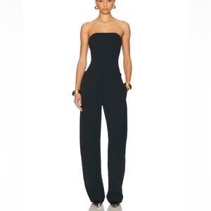 HELSA The Heavy Crepe Jumpsuit NWT